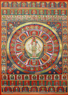   www.garudaexpress/NepaCrafts/images/Thangka/MandalaP6/243s A